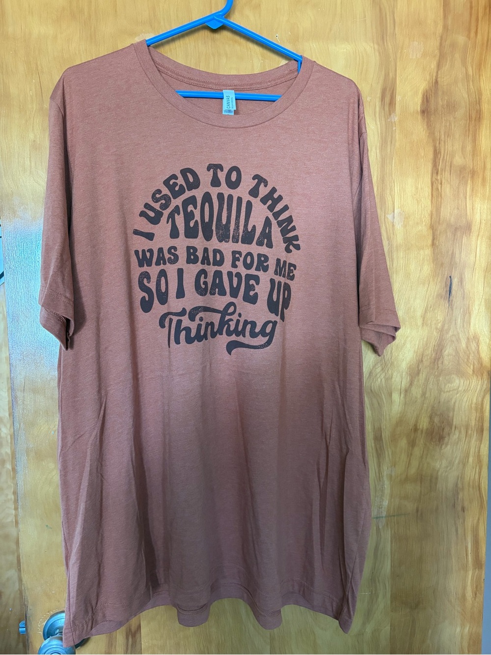 Bella Canvas Rust Brown Short-Sleeve Graphic Tee - Tequila Quote